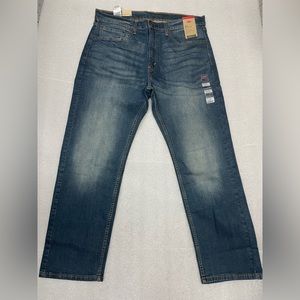 Levi's 505 Regular Fit Jean for Men, Size 36 x 30 inch - Medium Stonewash